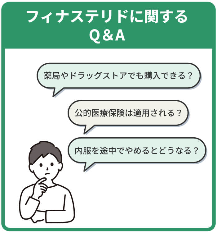 フィナステリド(プロペシアジェネリック)に関する質問Q&A