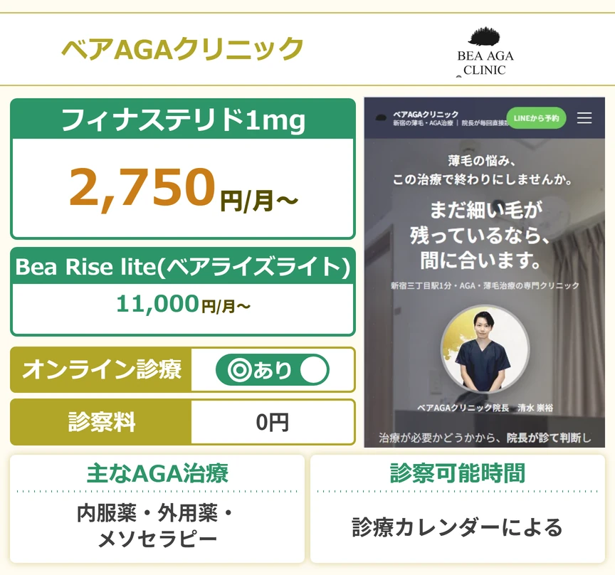 ベアAGAクリニック