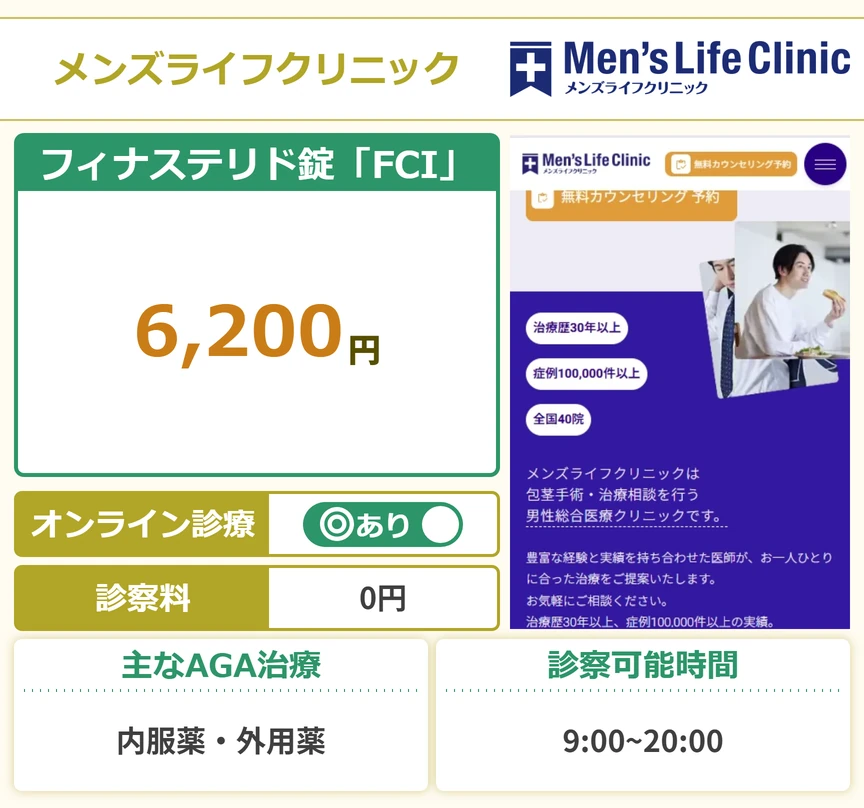 メンズライフクリニック