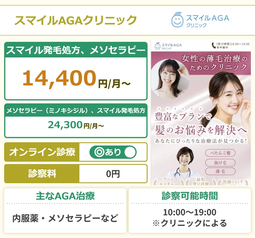 スマイルAGAクリニック