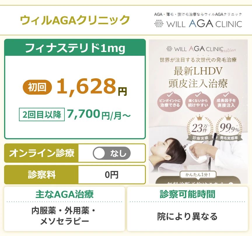 ウィルAGAクリニック