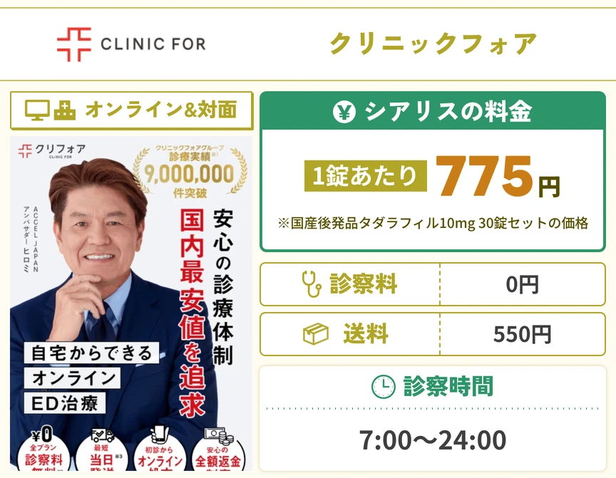 クリニックフォア