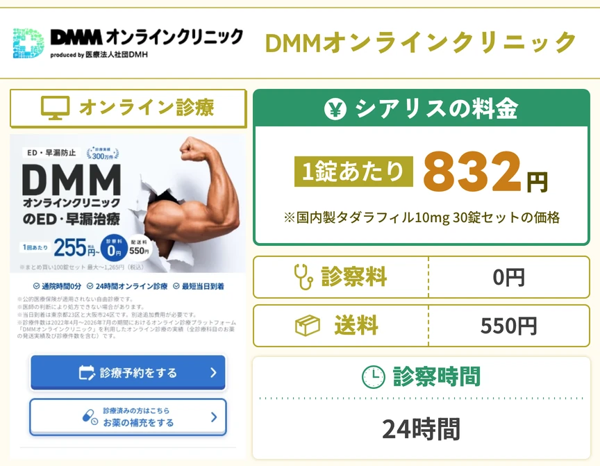 DMMオンラインクリニック